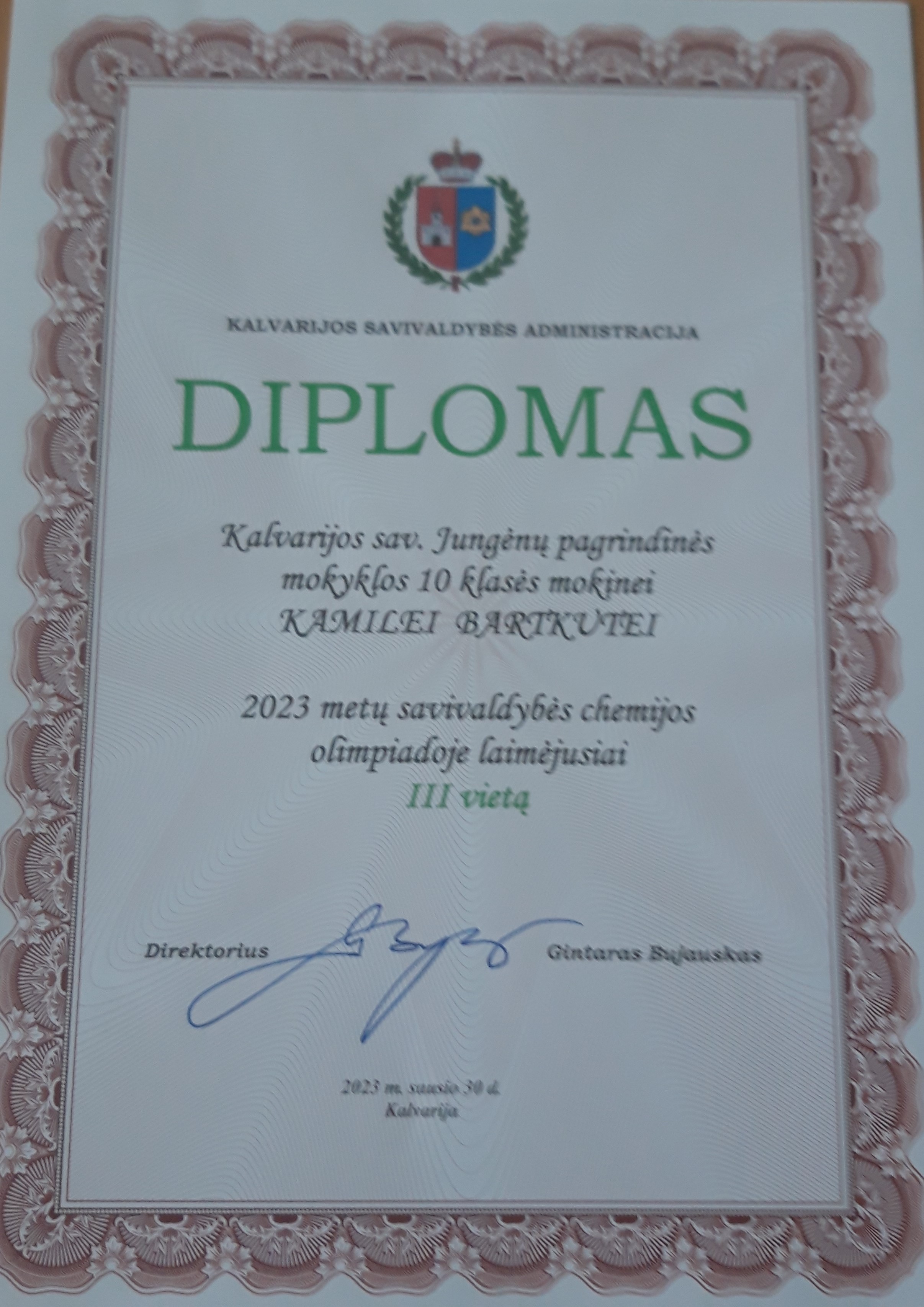 23 m diplomas